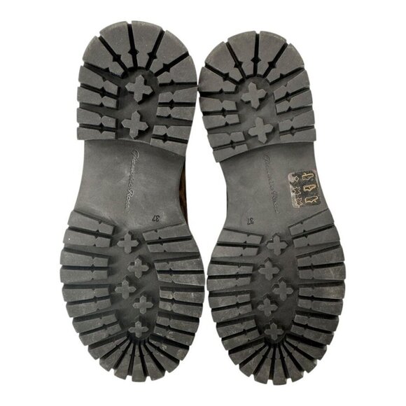 Gianvito Rossi Suede Animal Print Ankle Boots - Picture 6 of 7